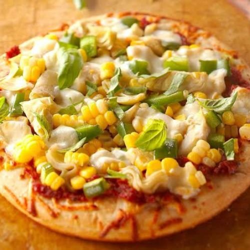 CAPSICUM +SWEET CORN PIZZA-Small